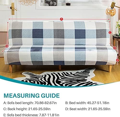Stretch Sofa Slipcover with Elastic Spandex Fit Most Sizes