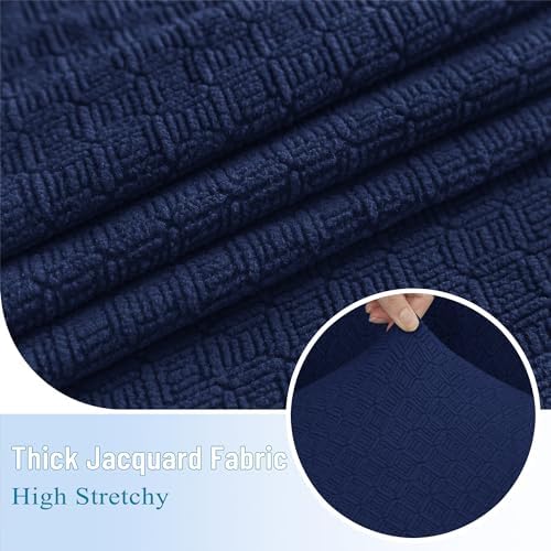 HDCAXKJ U Shaped Sofa Slipcover Thick Jacquard Design