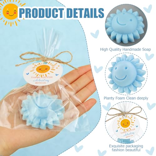 Demissle 20 Pcs Sun Soap Baby Shower Favors 1