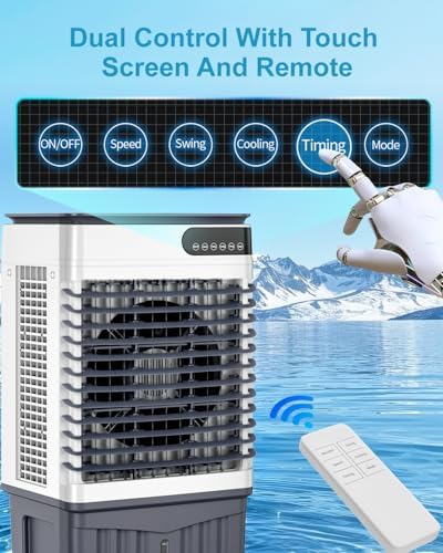 Manastin 4-in-1 Portable Evaporative Cooler