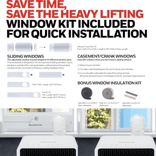 Honeywell 13500 BTU Ultra Slim Portable AC with Fan and Dehumidifier