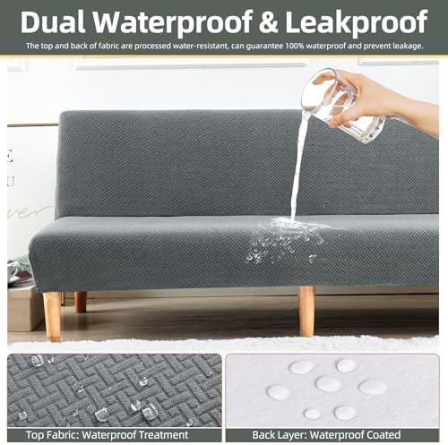 CZL 100 Waterproof Futon Covers for Kids and Pets