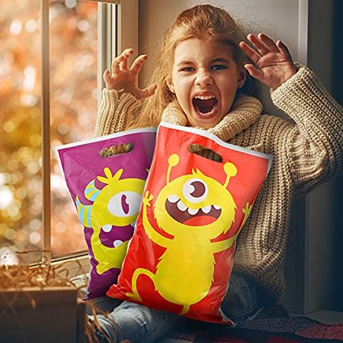 CCINEE 72pcs Halloween Treat Bags with Handles 1