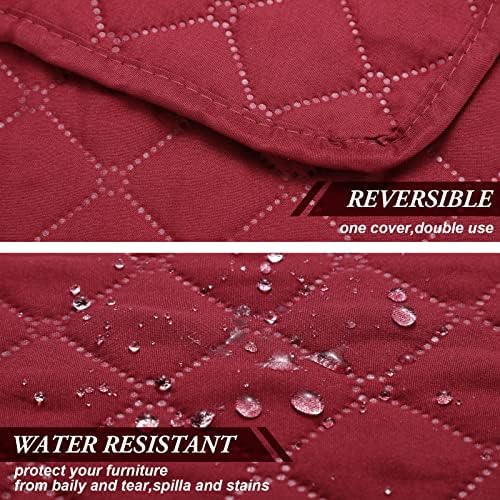 Panelee 2 Pcs Headrest Cover for Recliner and Sofa