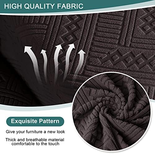 Ruaozz 1-Piece Reclining Chair Cover for Sectional L Shape Sofa