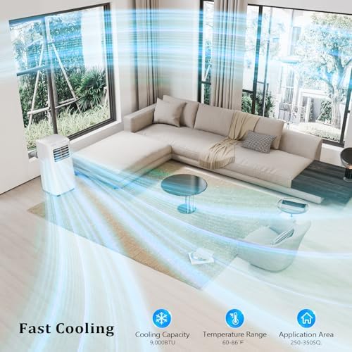 ROVSUN WiFi Smart 9000 BTU Portable AC with App Control