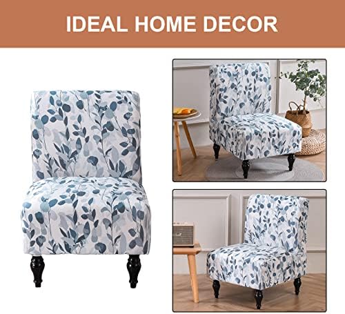 Eco-Ancheng Removable Armless Chair Slipcover 1