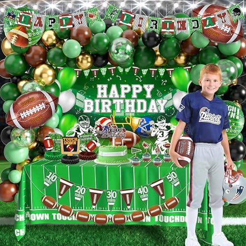 Football Birthday Party Decorations Superbowl Supplies