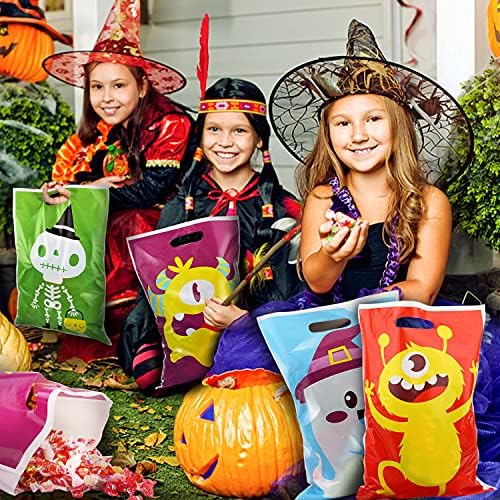CCINEE 72pcs Halloween Treat Bags with Handles 1