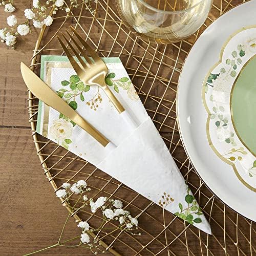 Kate Aspen Sage Green Party Napkins Set of 30