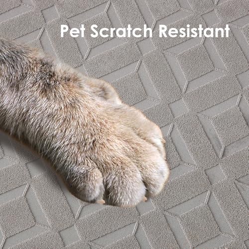 Genina Waterproof Stretch Sofa Cushion Covers with Elastic Bottom for Backrest