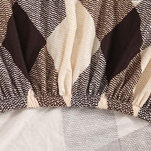 Wingback Chair Cover 2 Piece Durable Soft Slipcover for Armchair