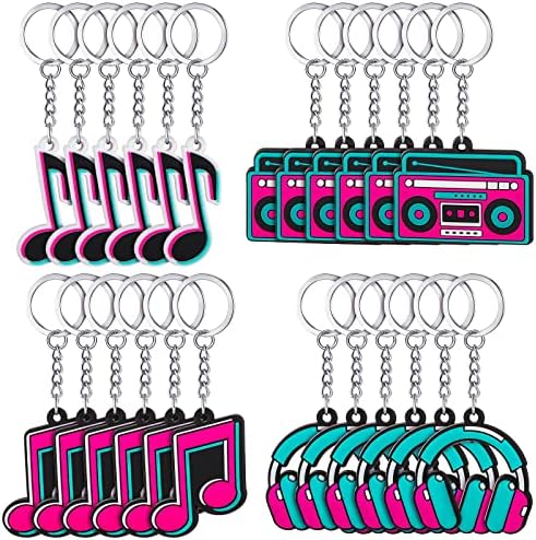 Fumete Music Keychain Back to School Party Favor Gift for Students