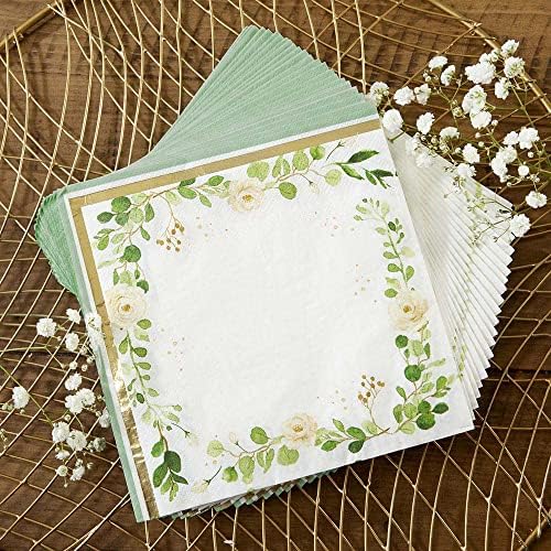 Kate Aspen Sage Green Party Napkins Set of 30