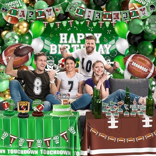 Football Birthday Party Decorations Superbowl Supplies